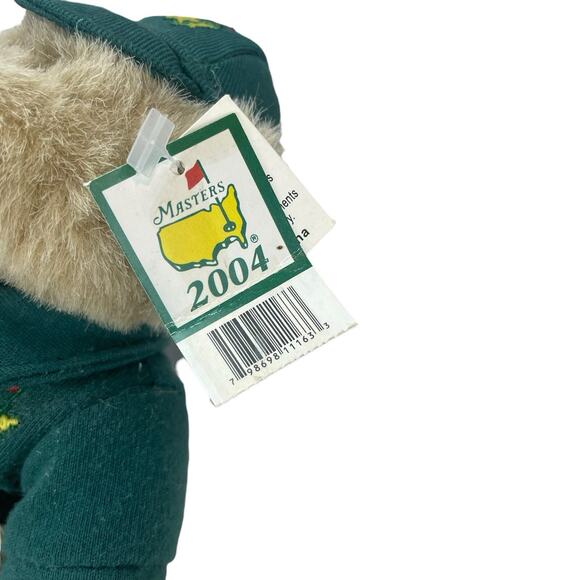 2004 Masters Golf Bear Plush Phil Mickelson Wins Commemorative Augusta National - Picture 6 of 6